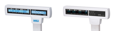 CAS CL5000J P/R.Дисплей весов с печатью.